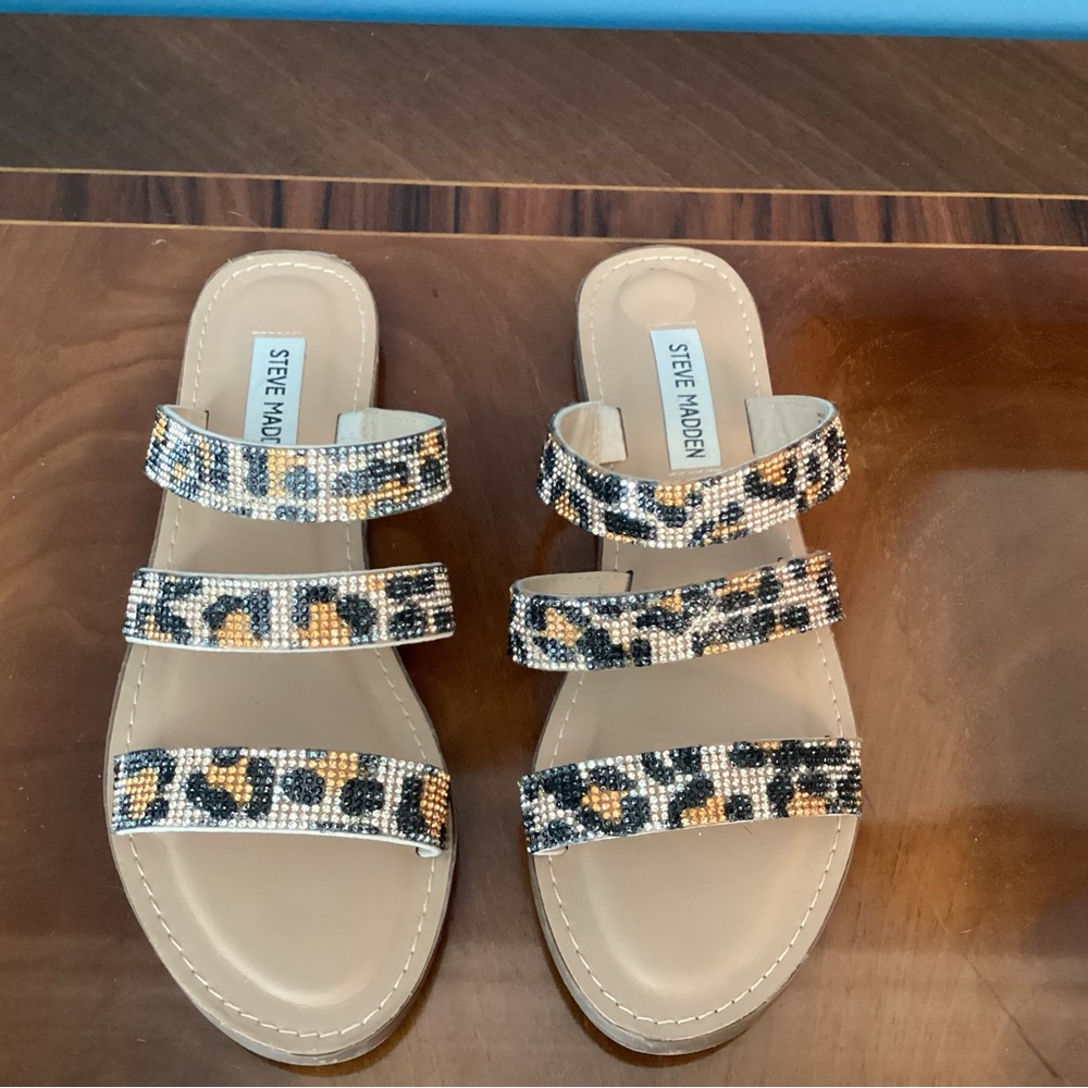 Steve Madden Leopard Sandal